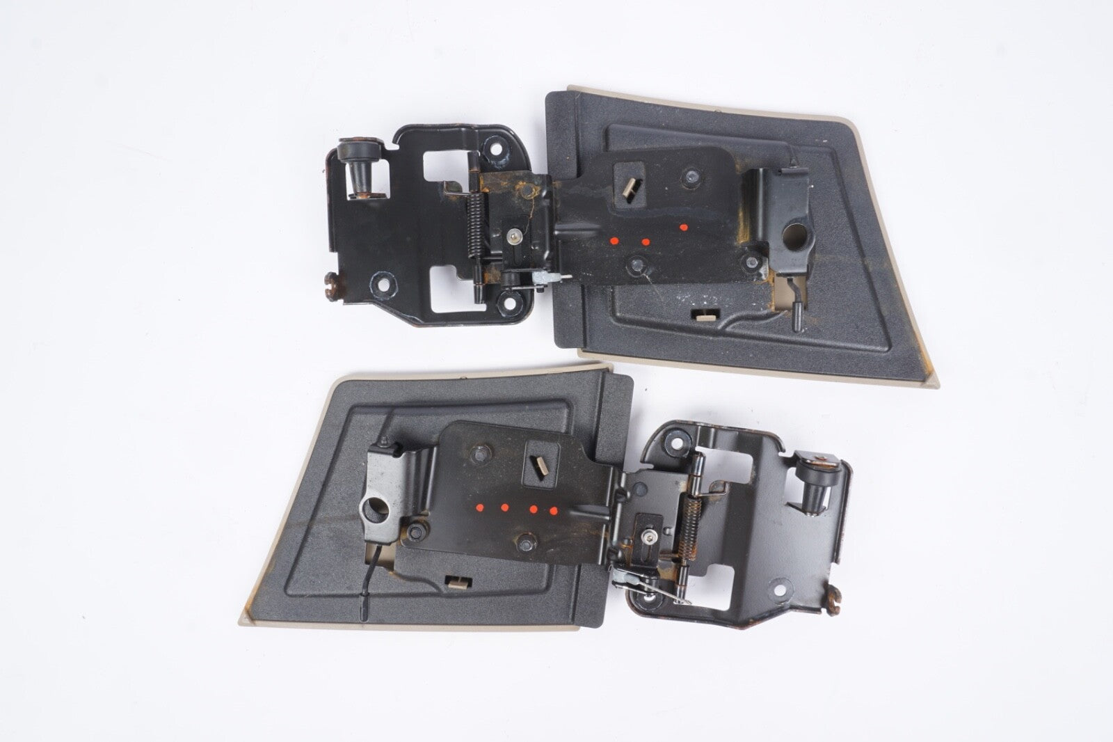 11-17 MERCEDES-BENZ E350 E550 CONVERTIBLE REAR RIGHT LEFT TOP FLAP HINGE SET