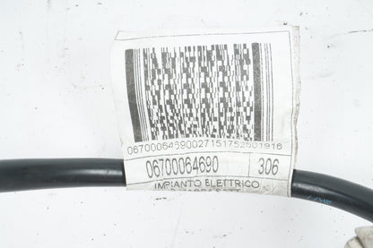 14 - 20 MASERATI QUATTROPORTE NEGATIVE BATTERY CABLE WIRE W/ SENSOR  OEM