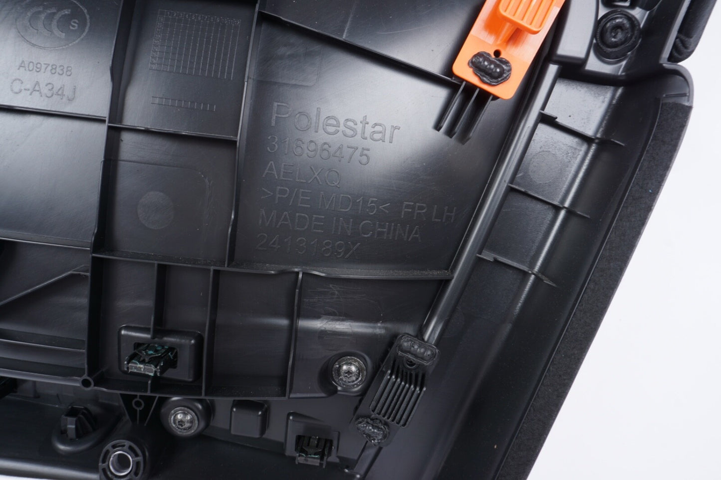 2021 - 2024 POLESTAR 2 OEM LEFT FRONT DRIVER INTERIOR DOOR TRIM PANEL