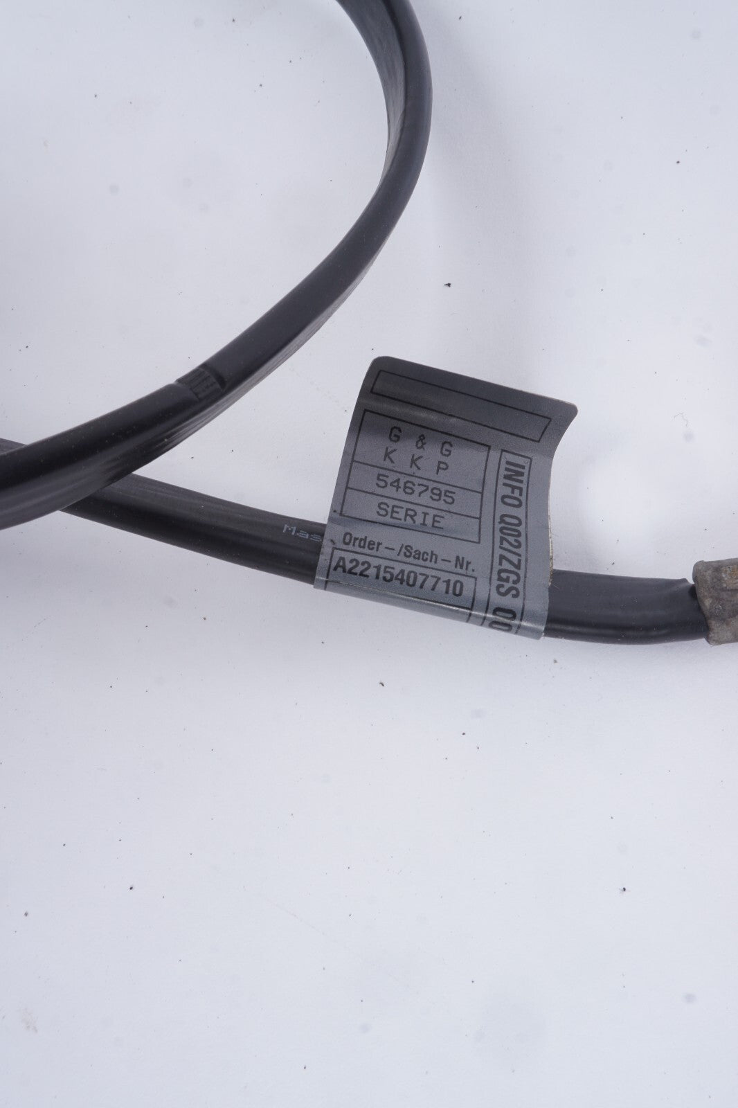 07-13 Mercedes W221 S450 S550 S600 Battery Negative Cable 2215407710 OEM