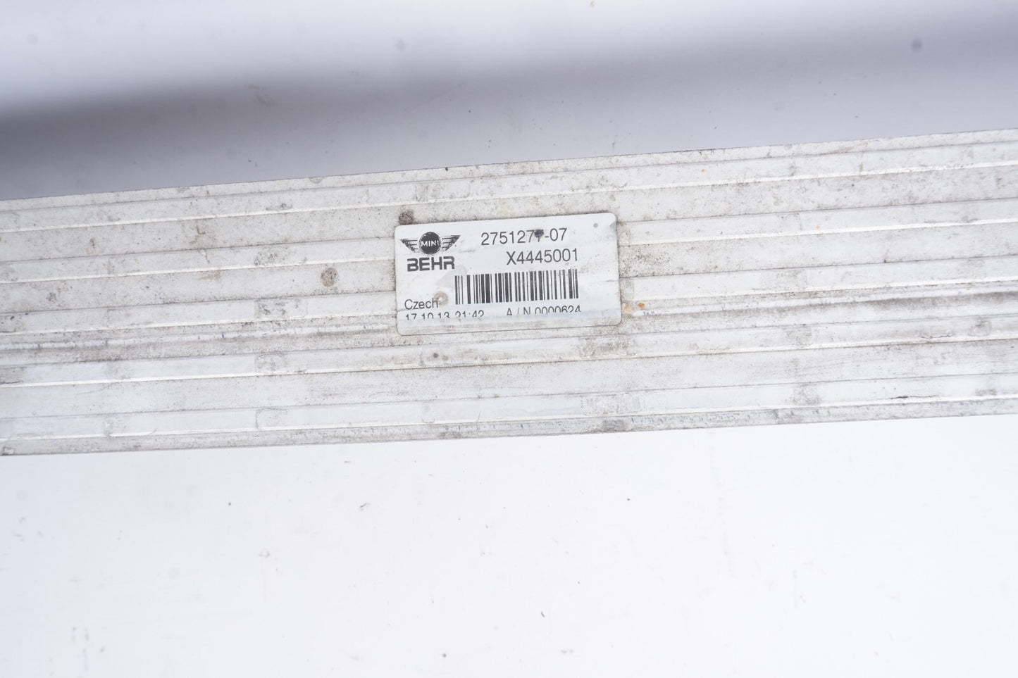 2011 - 2016 Mini Cooper Countryman S Intercooler 2751277 OEM