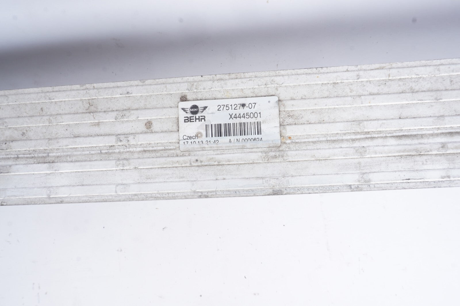 2011 - 2016 Mini Cooper Countryman S Intercooler 2751277 OEM