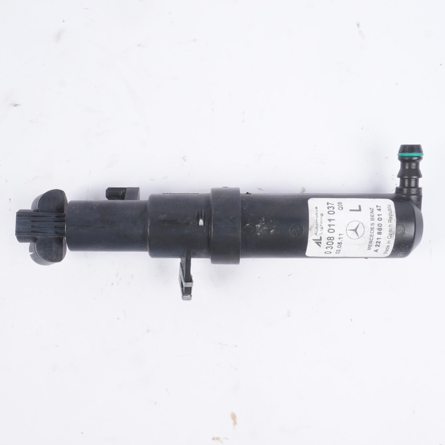 07-14 Mercedes W221 S400 CL550 S550 Left Side Headlight Washer Nozzle Pump OEM