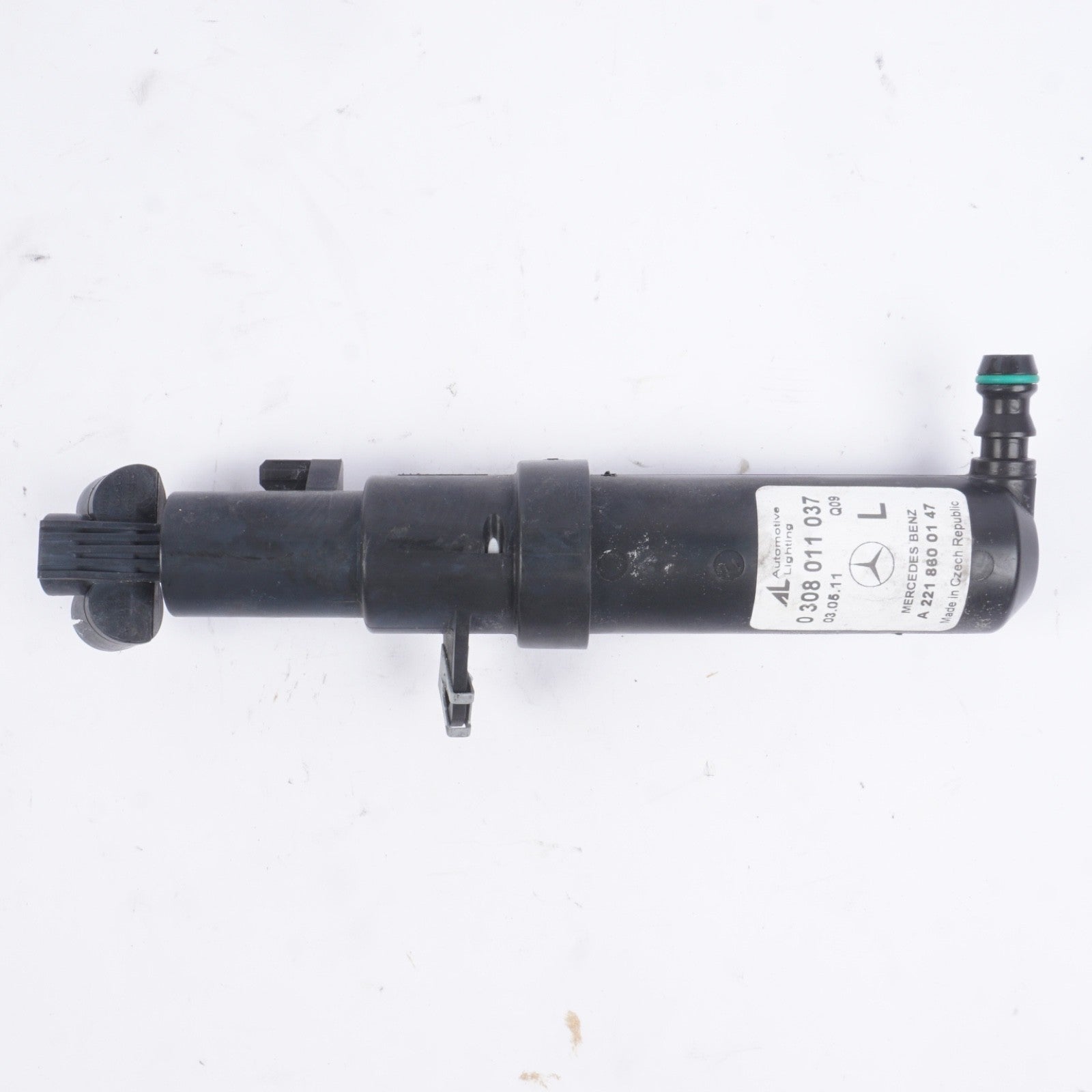 07-14 Mercedes W221 S400 CL550 S550 Left Side Headlight Washer Nozzle Pump OEM