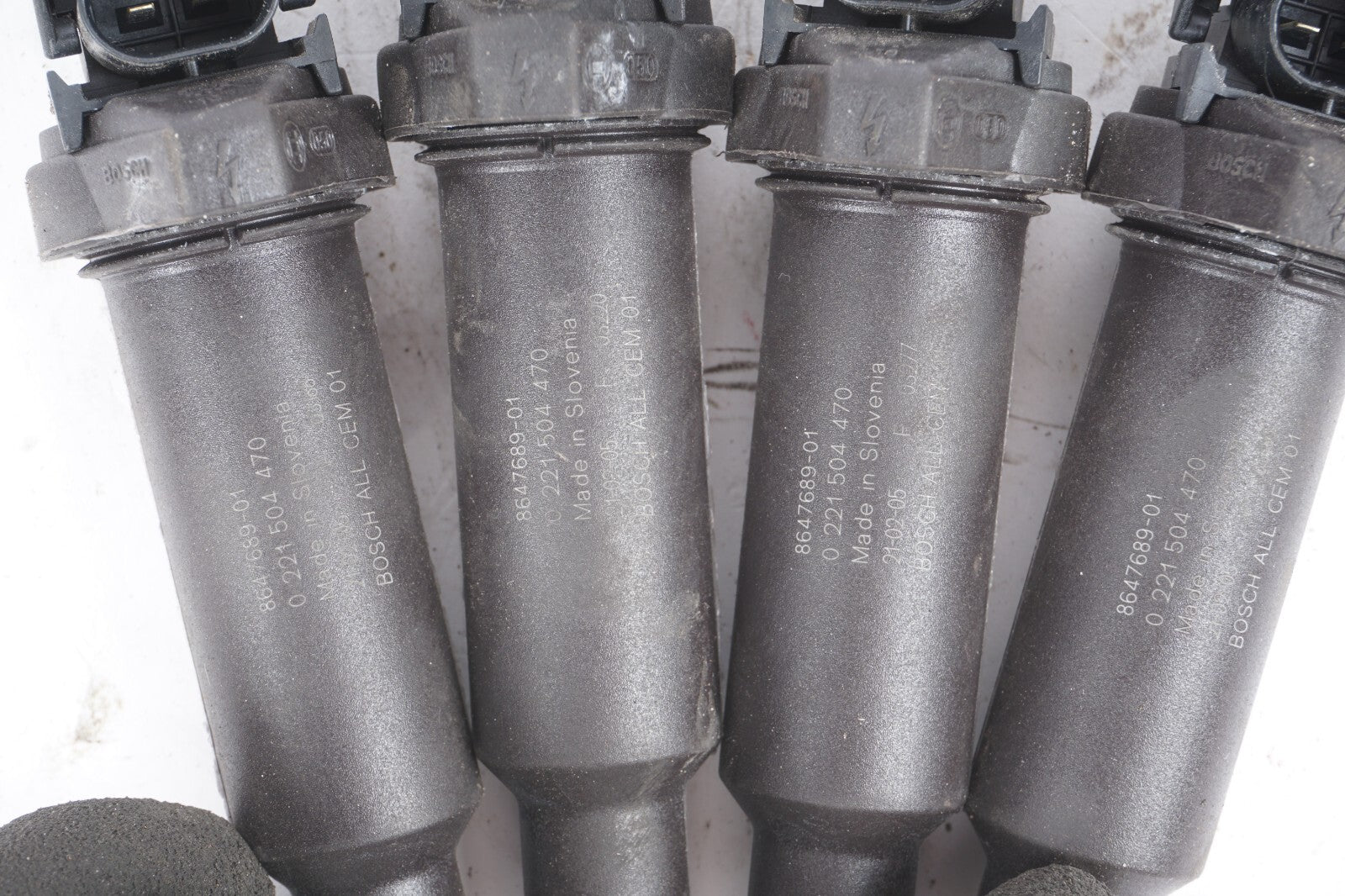 2011-2016 BMW 550i xDrive F10 Ignition Coil Set Of 4 OEM