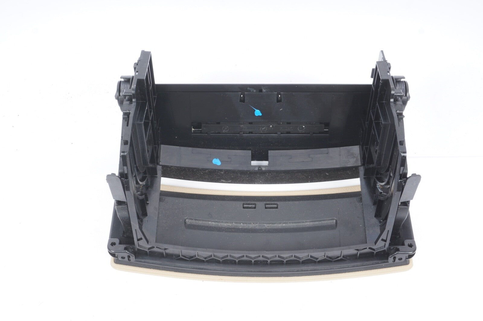 2010 -13 Mercedes W221 S550 S450 Dashboard Center Console CD Player Cover Beige