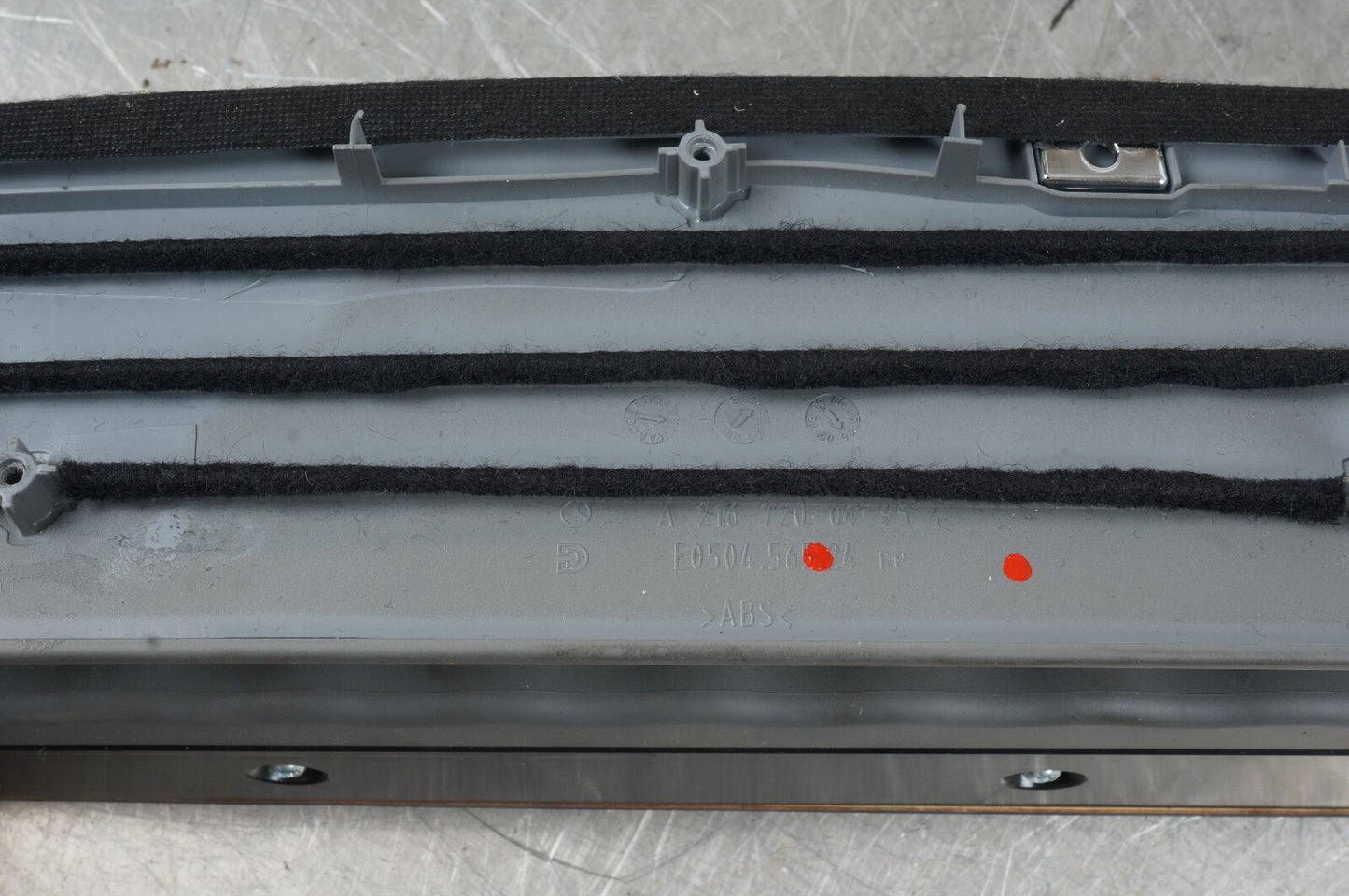 07-14 Mercedes W216 CL63 AMG Front Right Passenger Door Panel Trim Arm Rest