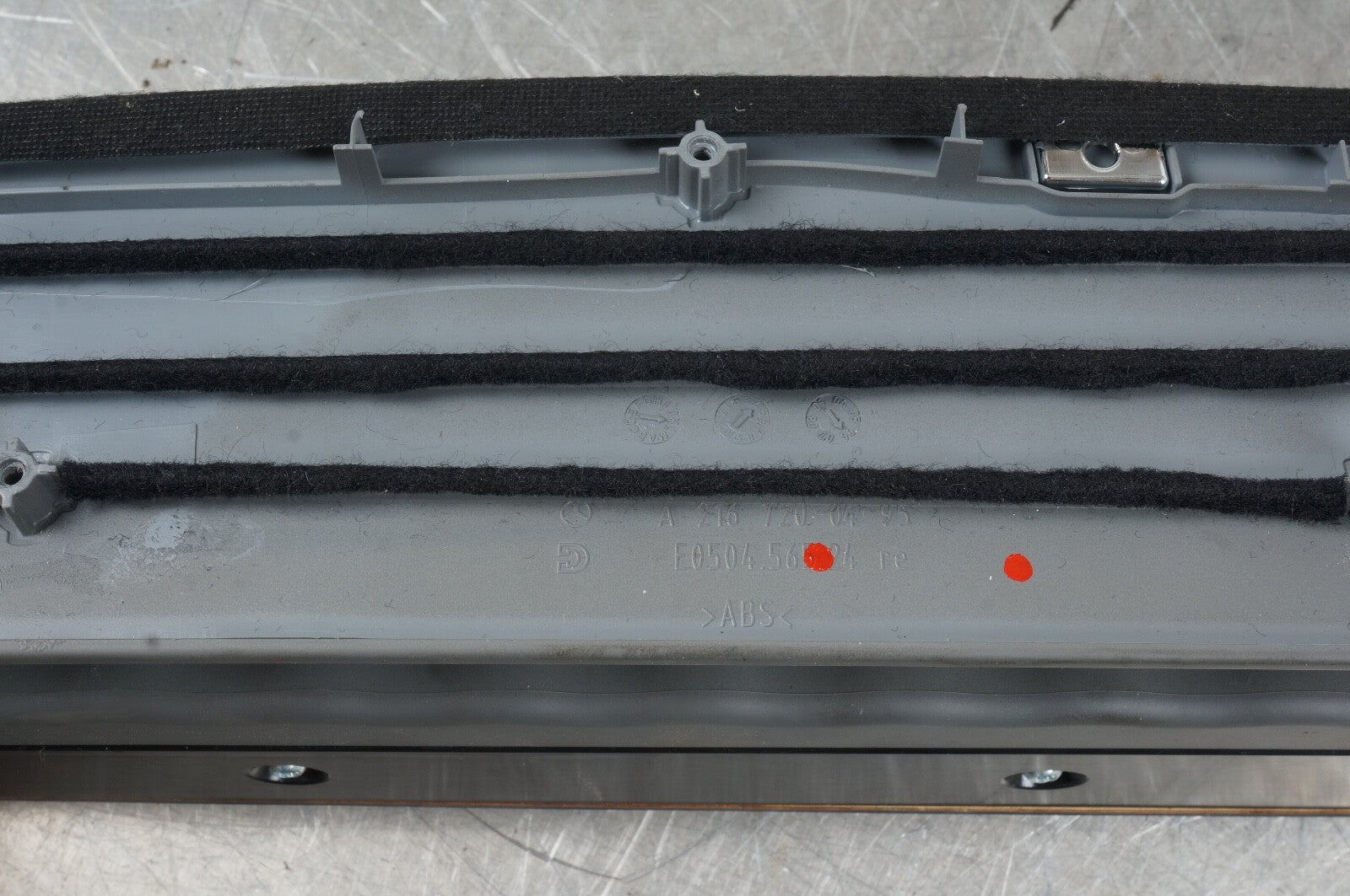 07-14 Mercedes W216 CL63 AMG Front Right Passenger Door Panel Trim Arm Rest