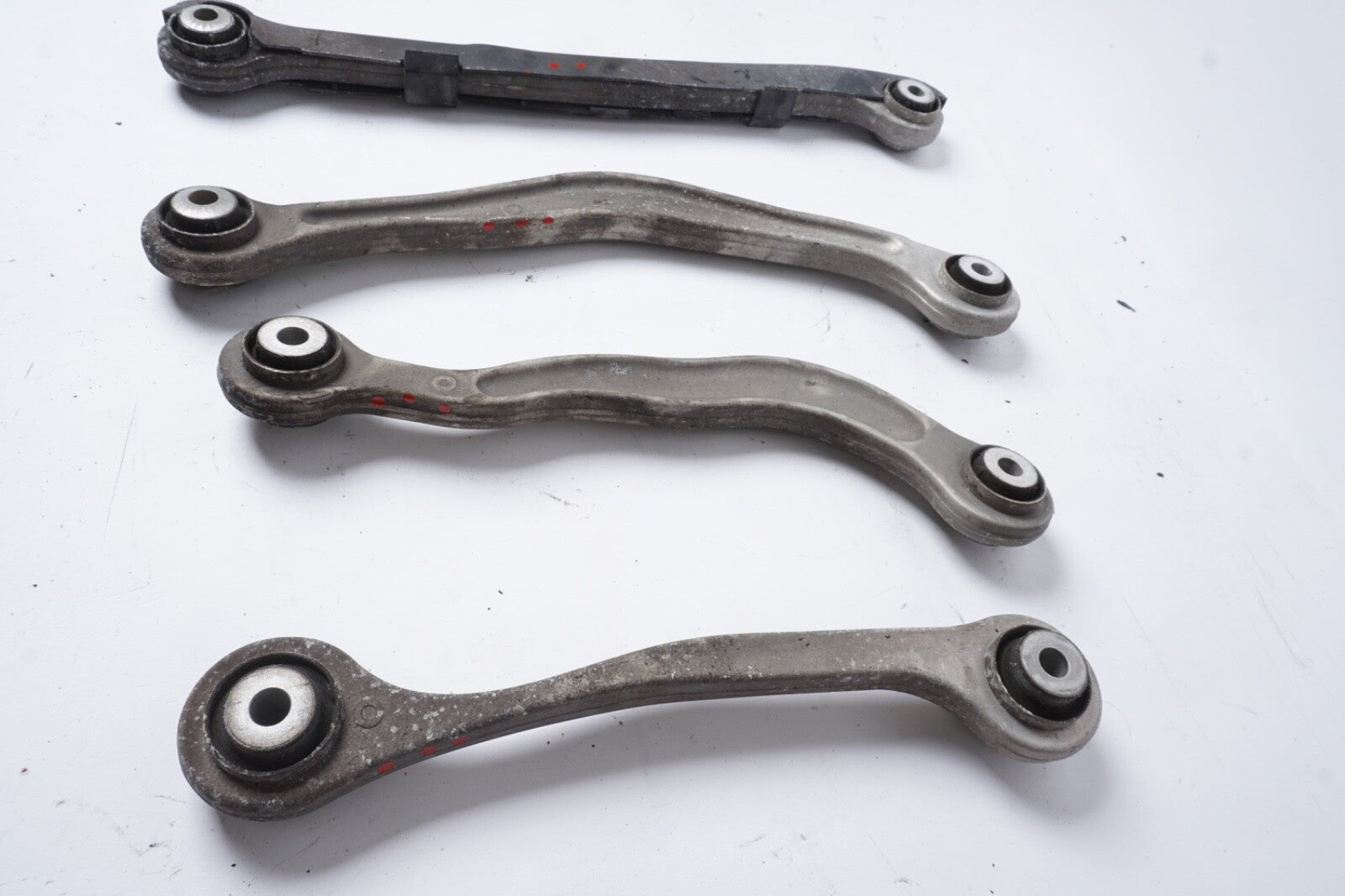 07-13 Mercedes W221 S63 AMG CL600 Rear Left Driver Side Control Arm Set of 4 OEM