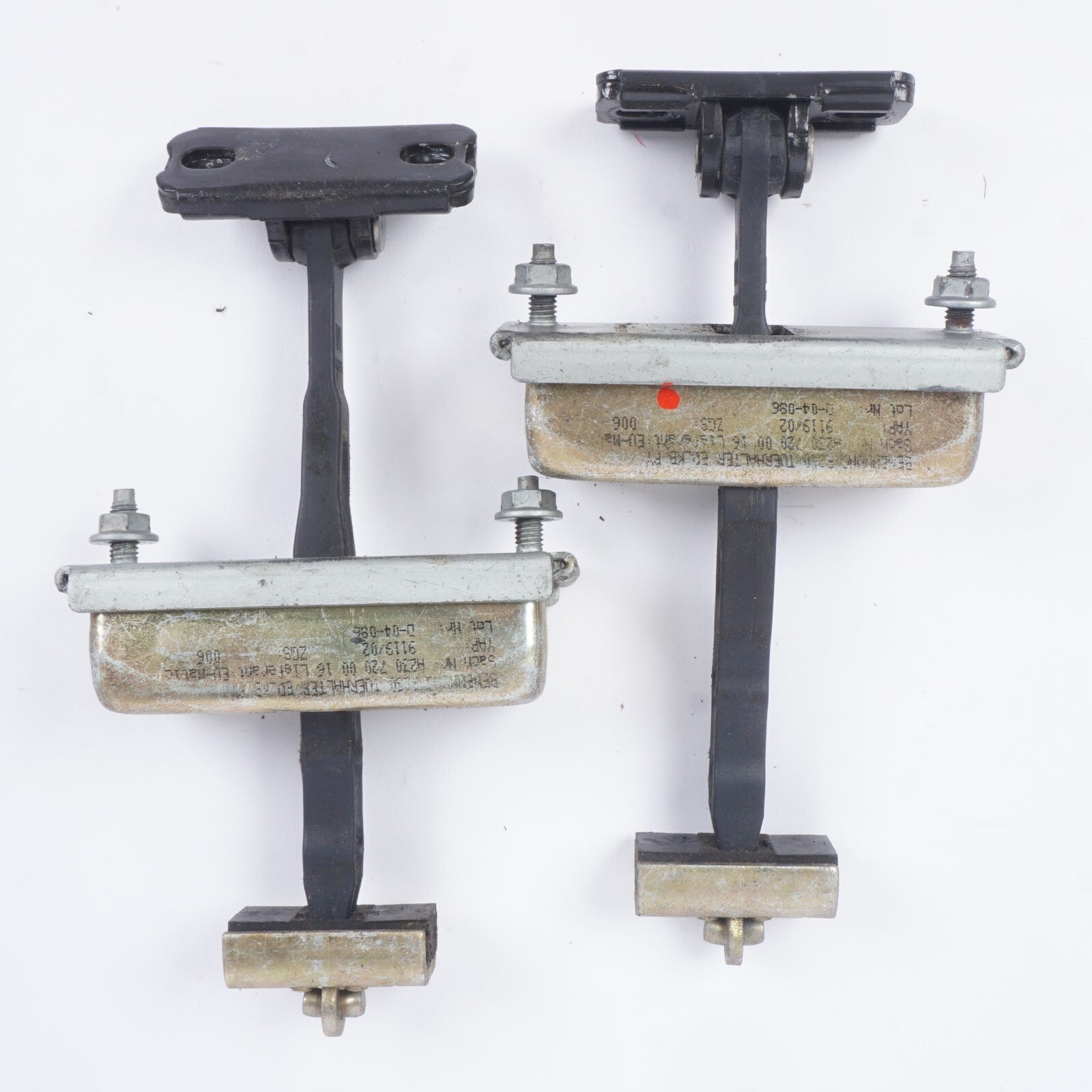 03-12 Mercedes R230 SL500 SL550 Door Hinge Check Stopper Left & Right  OEM