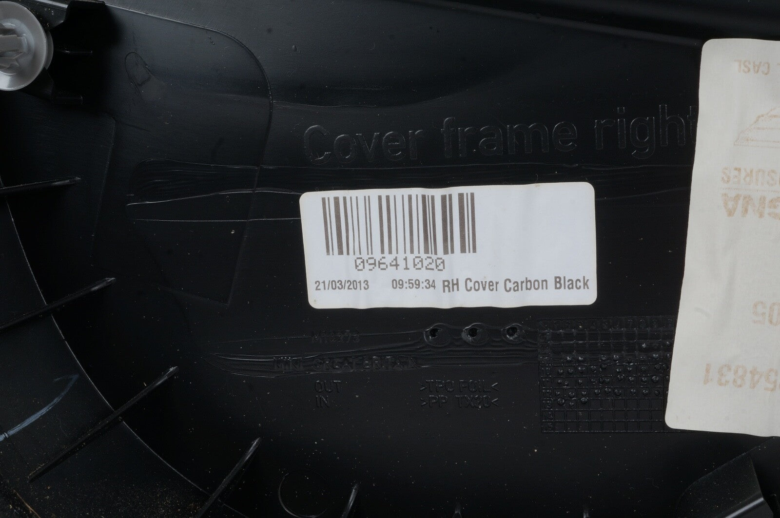 2007-2013 Mini Cooper R56 OEM Front Right Passenger Door Panel Cover Trim