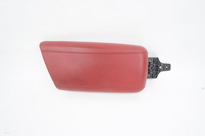 2017-2023 ALFA ROMEO STELVIO FRONT CENTER CONSOLE LID ARM REST RED OEM