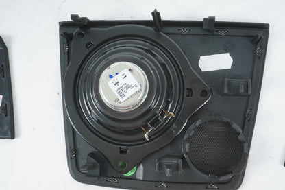 2014 - 2017 MASERATI QUATTROPORTE DASH SPEAKER TWEETER W/ COVER SET OF 3 OEM