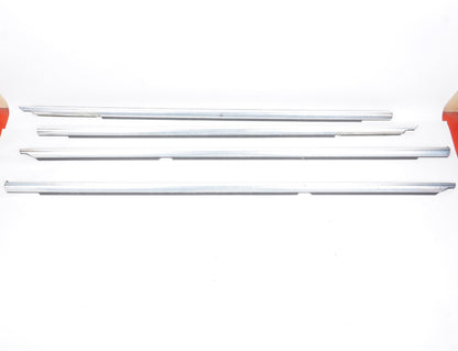 2011 - 2017 Audi A8L Long Door Window Belt Chrome Molding SET Of 4 OEM