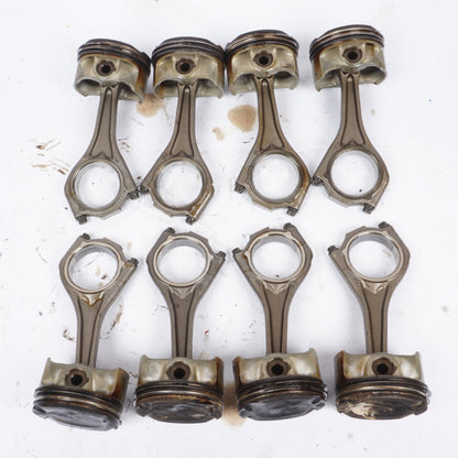 09-14 BMW 550i 750i X5 X6 (F01 F10 E70 E71) 4.4L V8 TWIN TURBO ENGINE PISTON SET