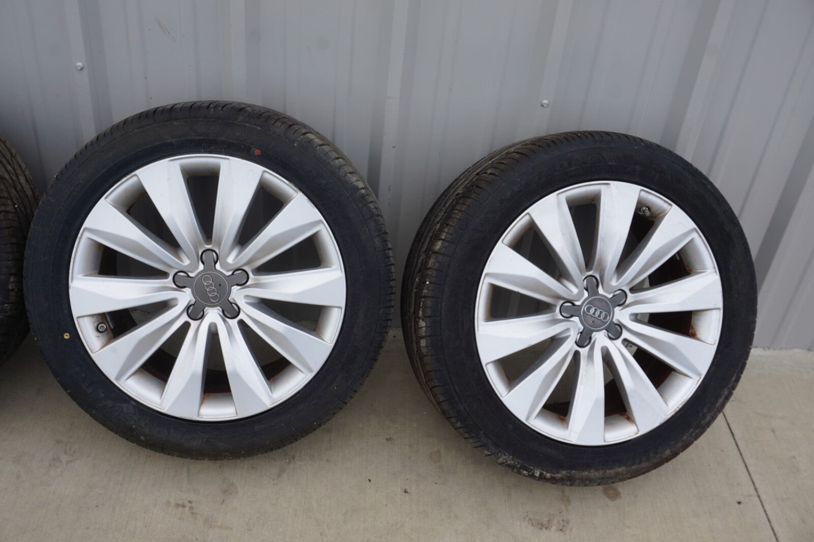 2004 - 2010 AUDI A8 OEM WHEEL RIM 18x8.5 18" SET OF 4 WHEELS AND TIRES