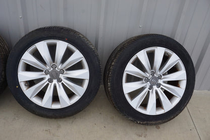 2004 - 2010 AUDI A8 OEM WHEEL RIM 18x8.5 18" SET OF 4 WHEELS AND TIRES