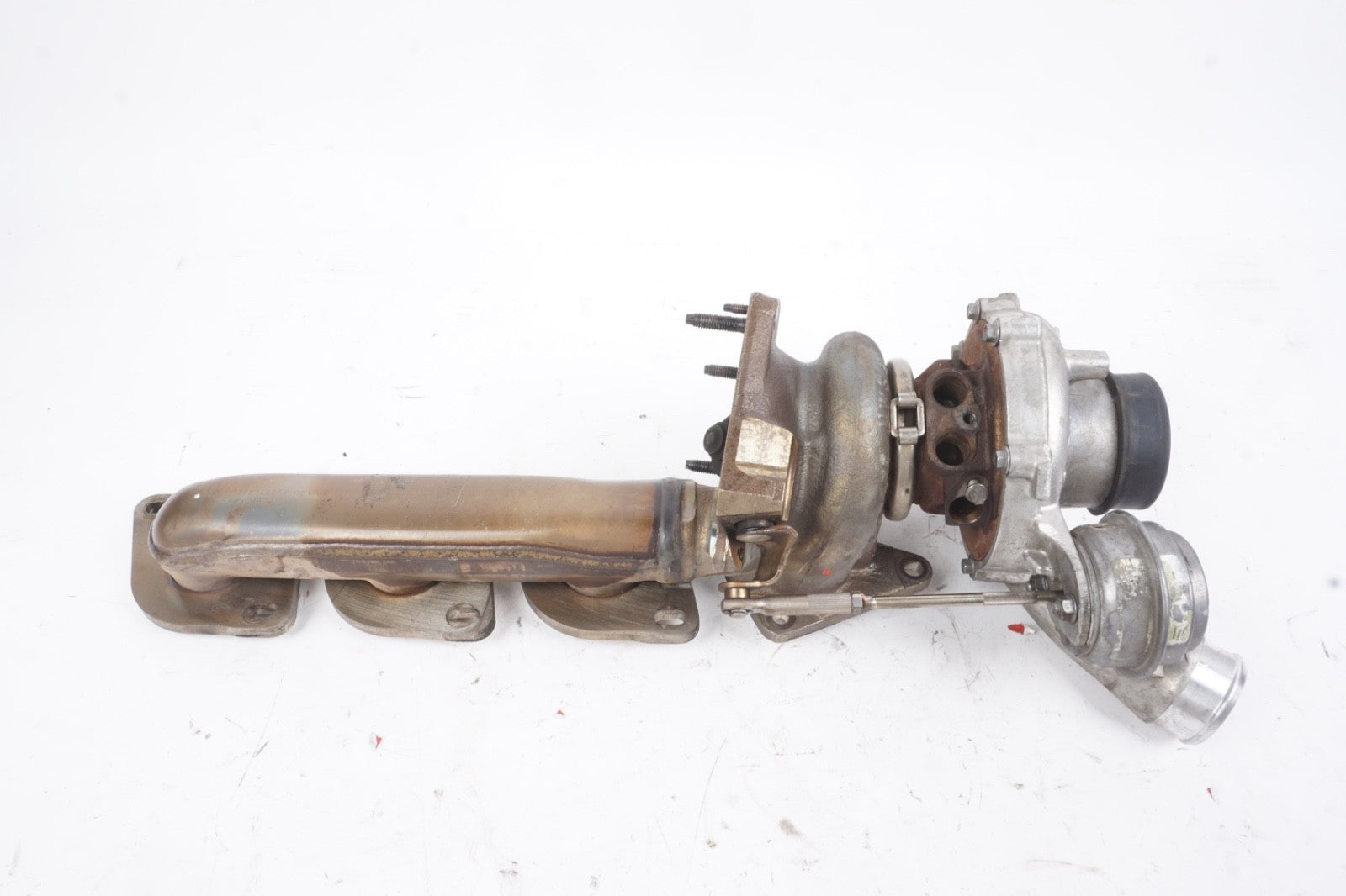 2011 - 2018 Mercedes W222 CLS550 GL450 Left Side Turbocharger Manifold OEM