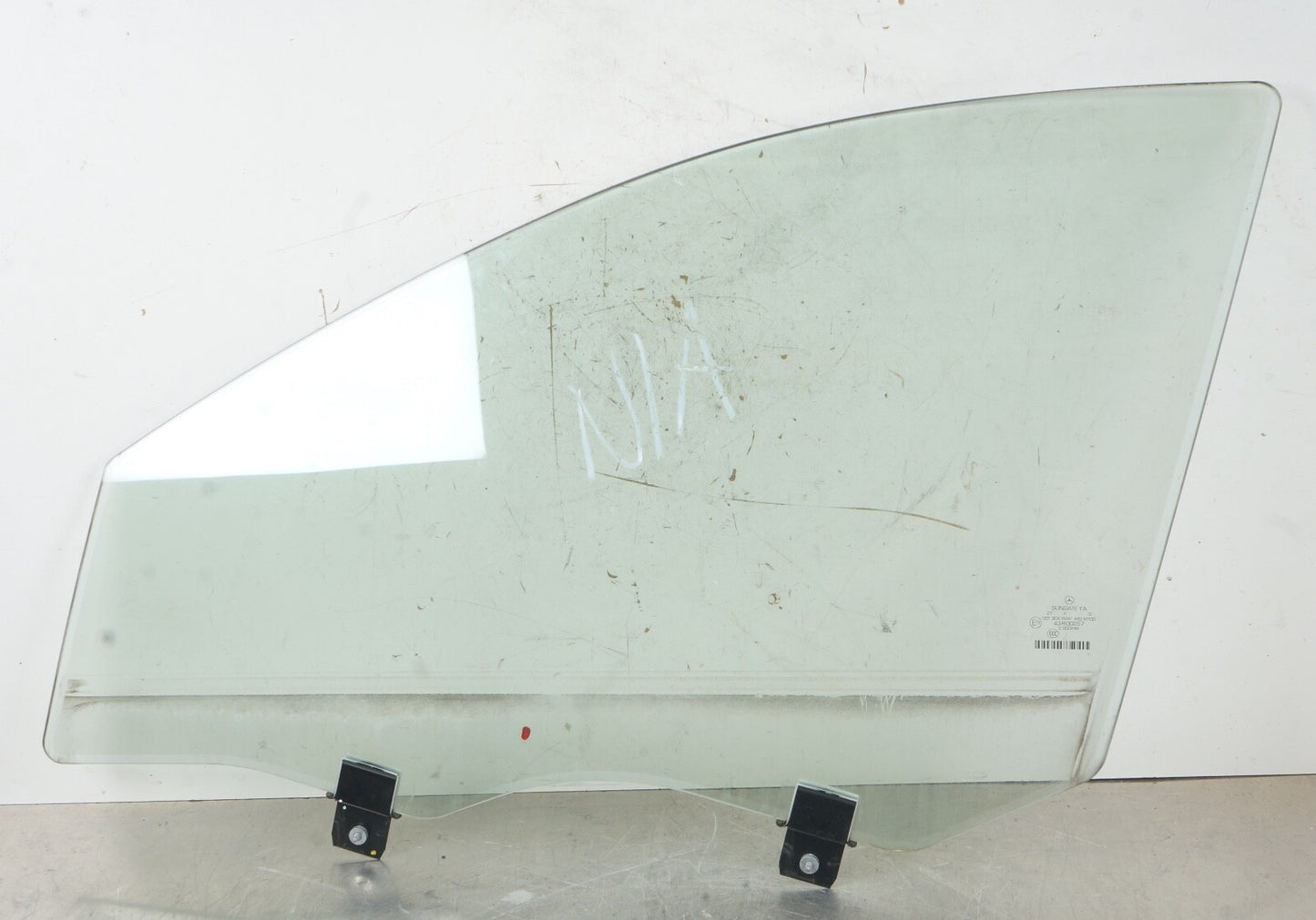 07-13 Mercedes W221 S400 S550 S63 AMG Door Window Glass Front Left Driver Side