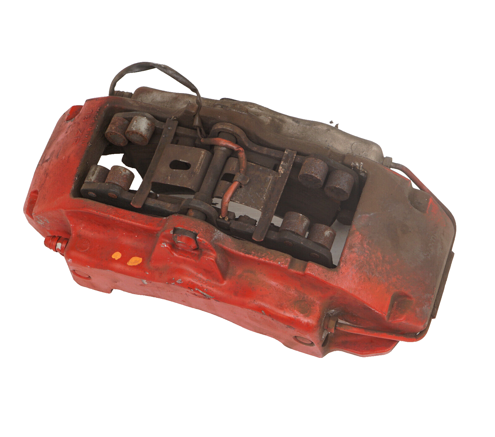 2007 - 2009 AUDI Q7 3.6L FRONT BRAKE CALIPER RIGHT PASSENGER SIDE BREMBO OEM