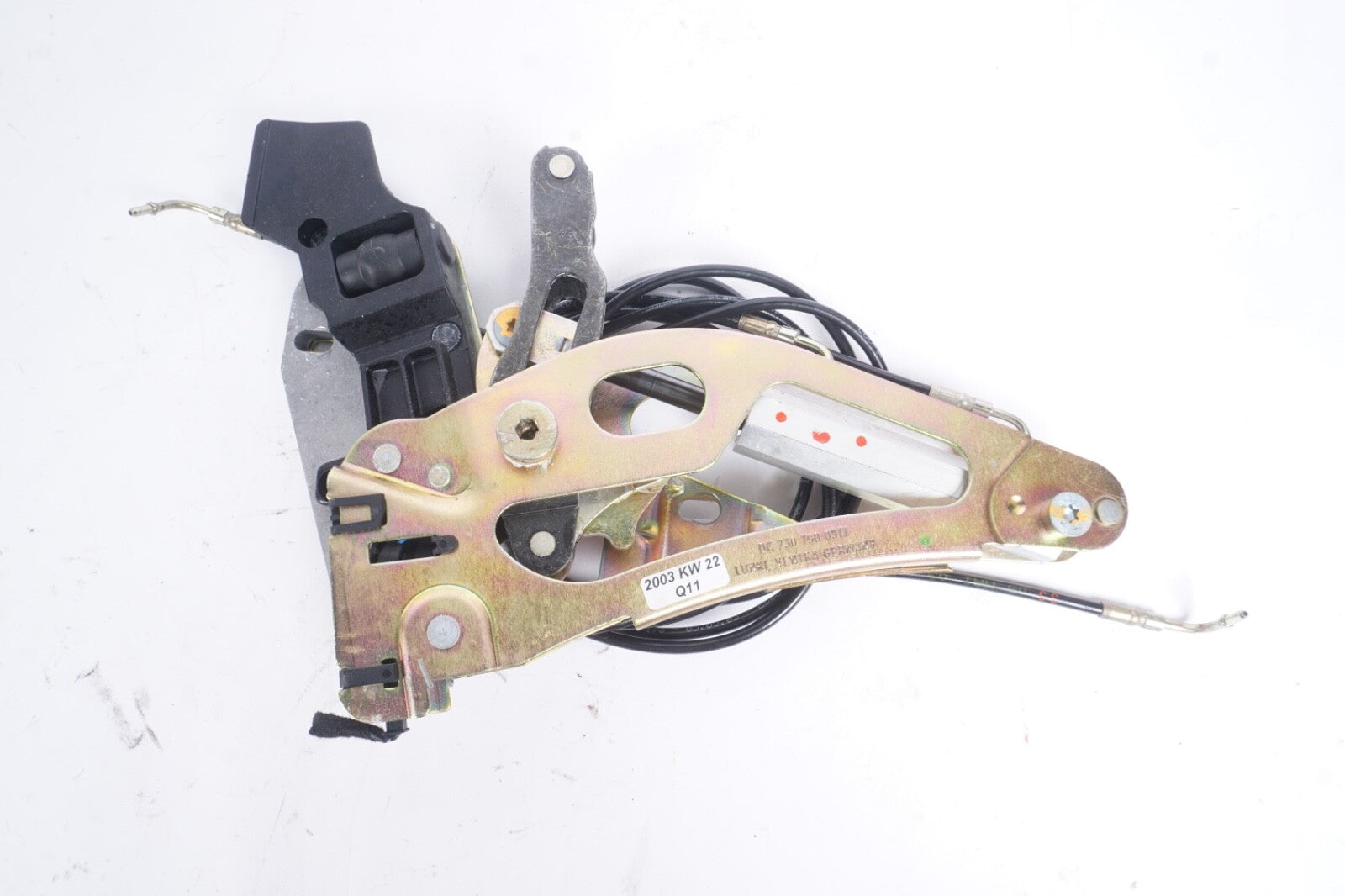 03-12 Mercedes R230 SL500 SL55 AMG Left Trunk Lock Frame Cylinder 2307901171 OEM