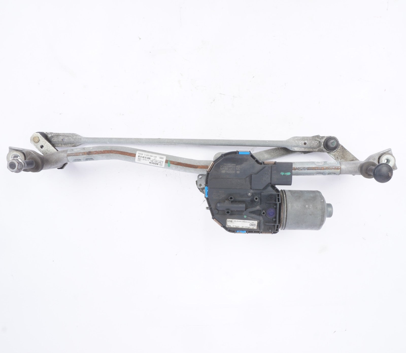 2011 - 2018 Audi A8 Quattro Front Windshield Wiper Washer Linkage W/ Motor OEM