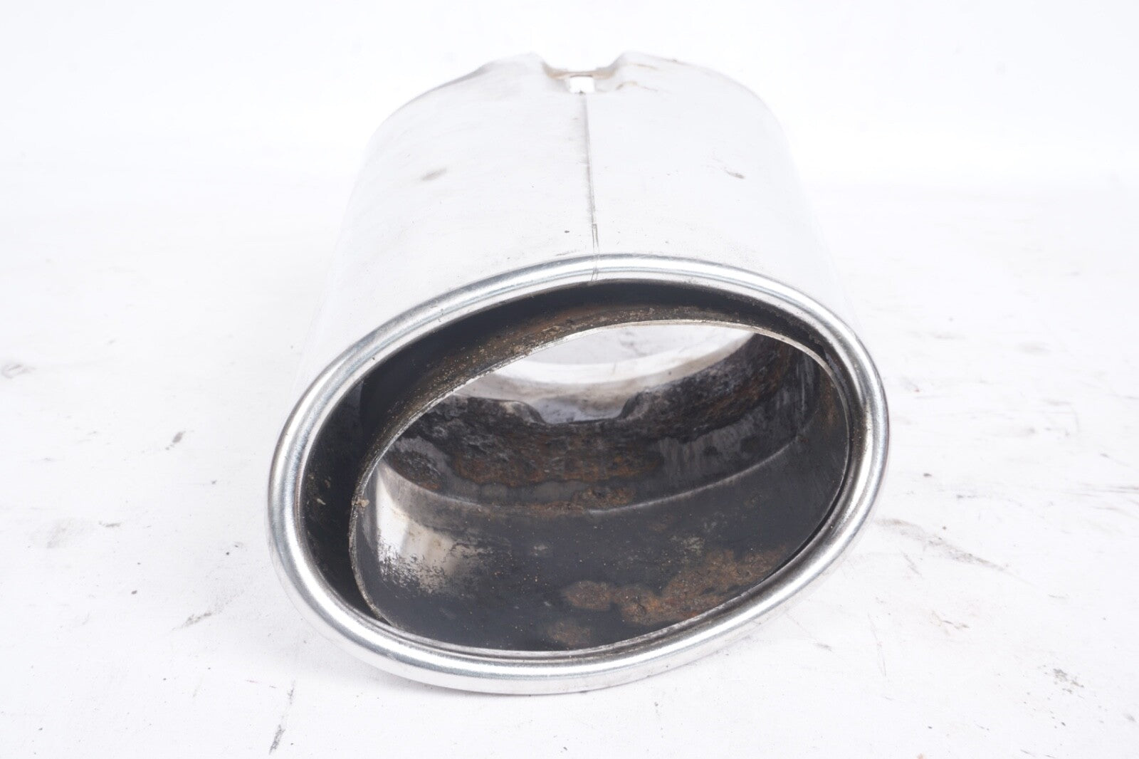 12 - 14 Mercedes W204 C250 M271 1.8L Left Side Sport Exhaust Muffler Tip OEM