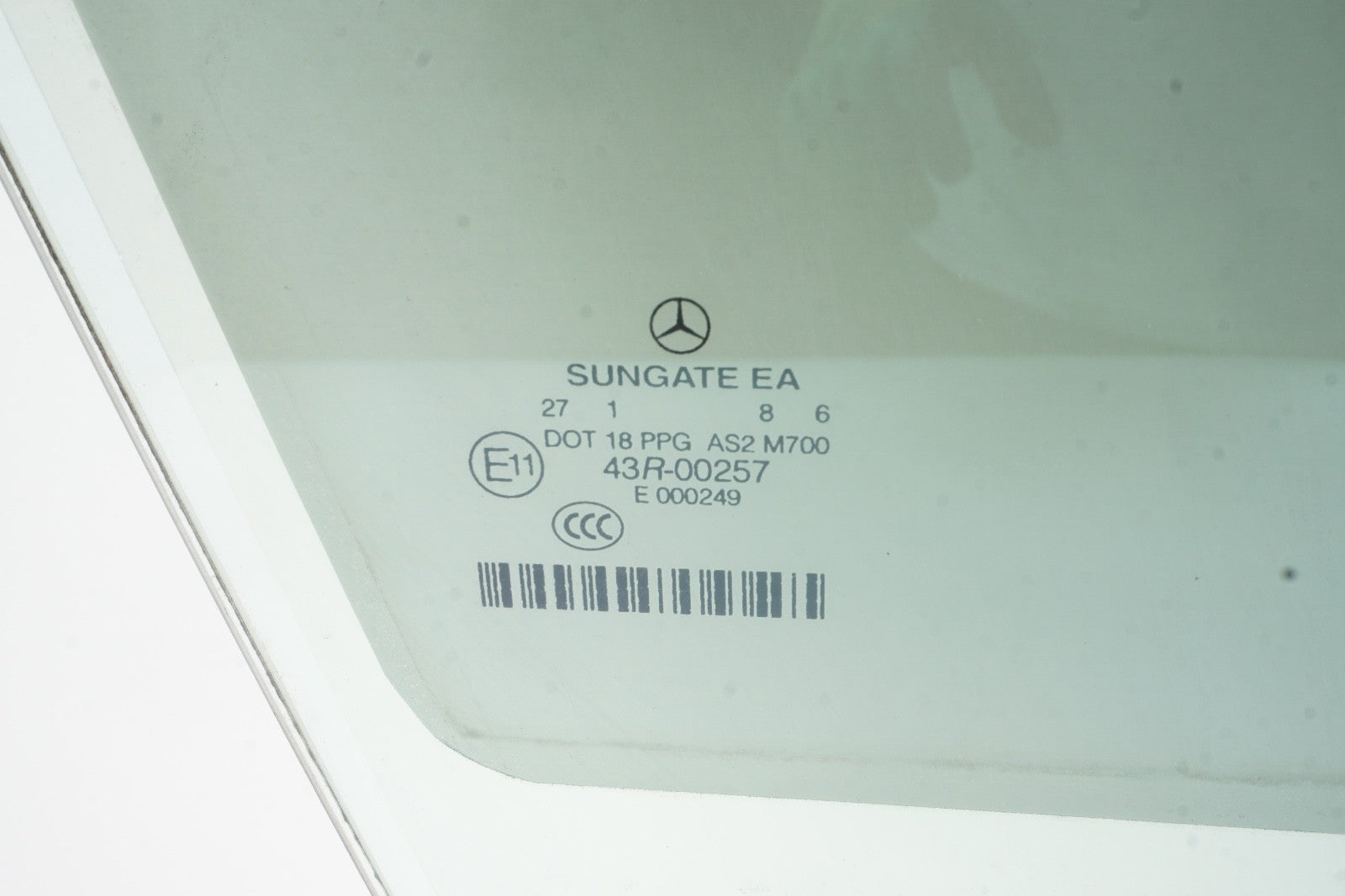 2007 - 2013 Mercedes W221 S400 S550 S350 Front Right Side Door Window Glass OEM