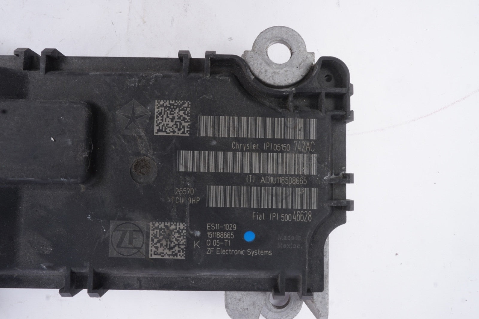 2015 - 2020 DODGE JEEP  FIAT 500C TRANSMISSION COMPUTER 05150742AC