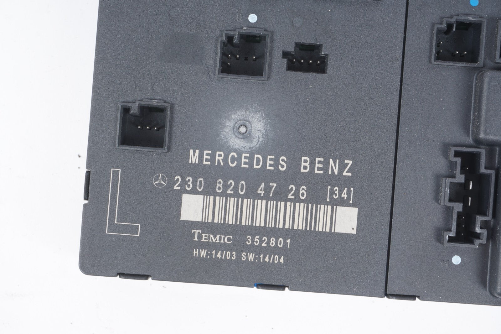 03-12 Mercedes R230 SL500 SL550 Front Left Driver Door Control Module OEM