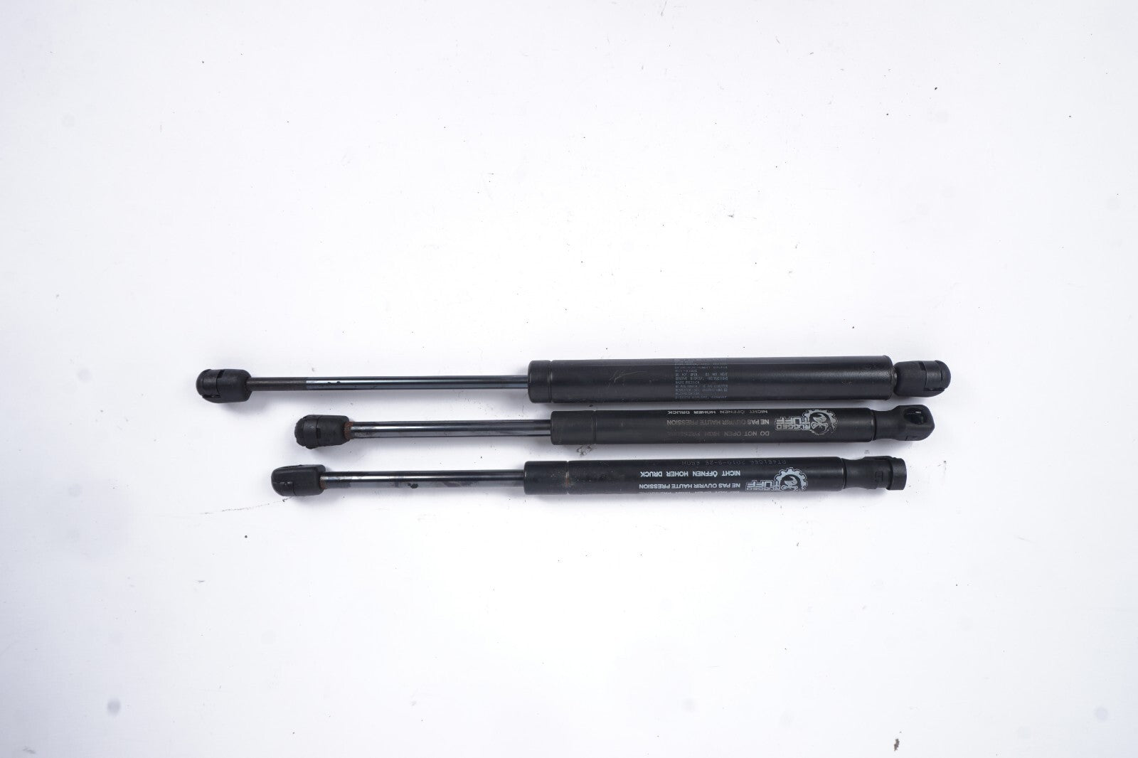 03-08 Mercedes SL500 SL550 Convertible Cylinder Trunk Lid Hood Strut 3pcs OEM
