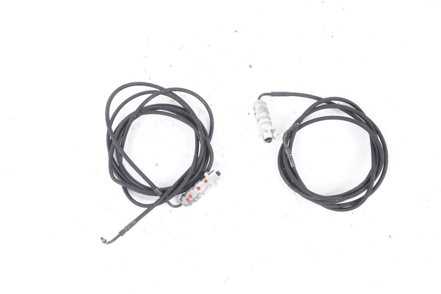 03-06 Mercedes SL500 SL55 Hydraulic Oil Hose Line Pipe Set Of 2 OEM