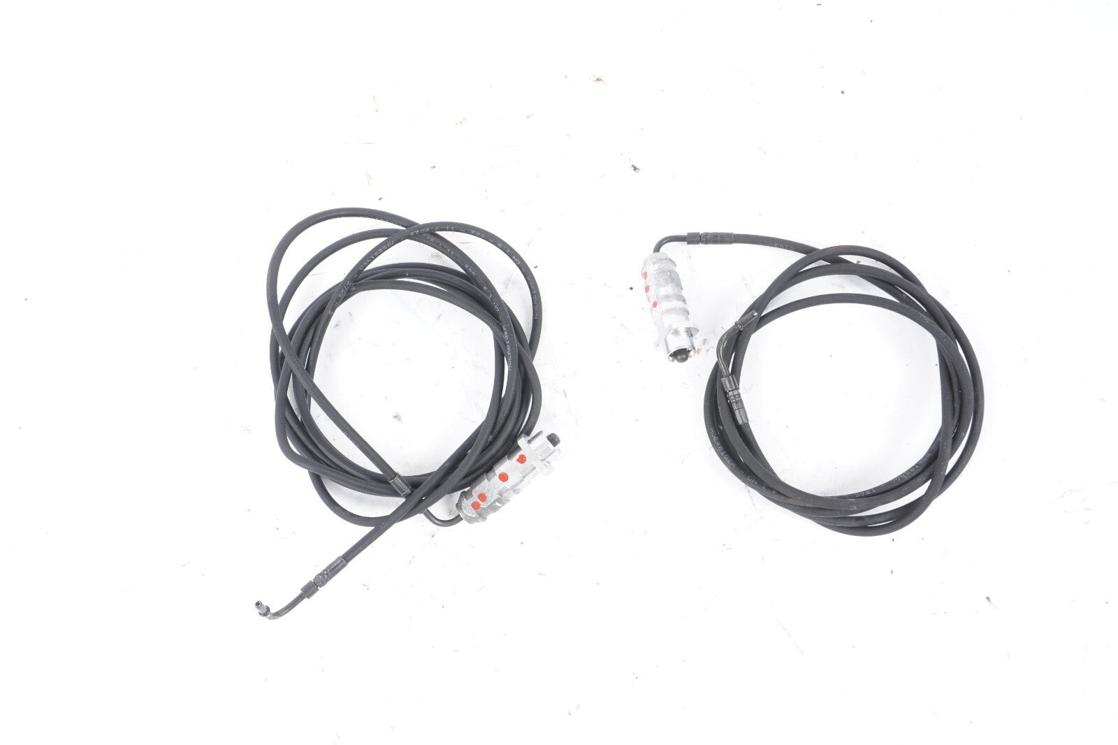 03-06 Mercedes SL500 SL55 Hydraulic Oil Hose Line Pipe Set Of 2 OEM
