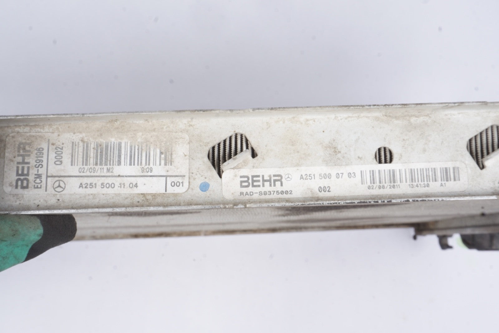06-13 Mercedes W251 R350 GL350 Engine Cooling Radiator AC Air A/C Condenser Oem