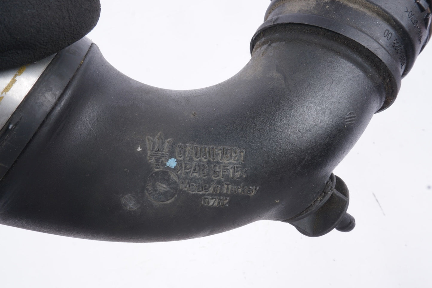 14-17 Maserati Ghibli 3.0L Air Cleaner Right Side Intake Hose Tube 670001590 OEM