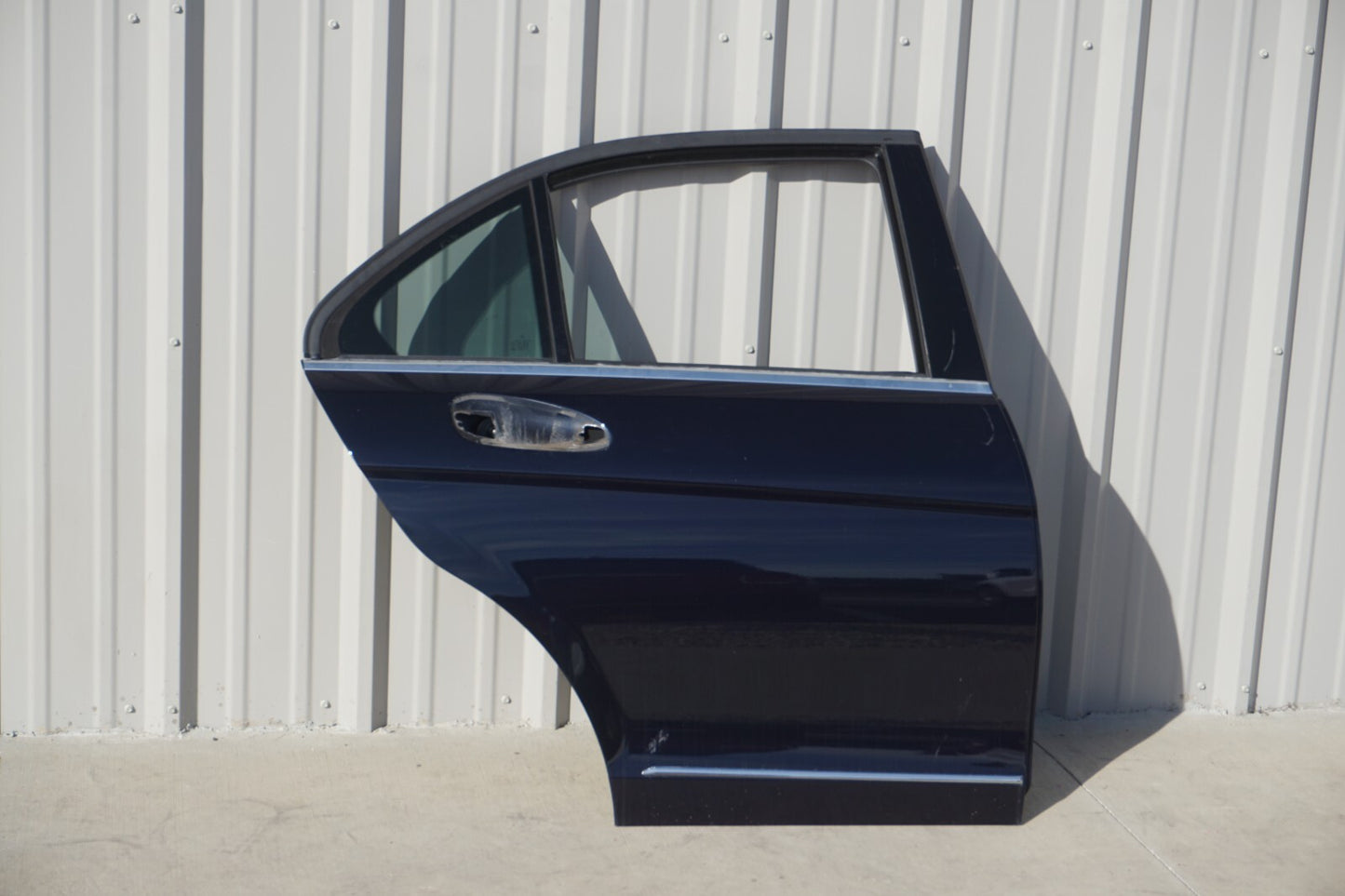 08-14 Mercedes C300 C350 W204 Rear Right Passenger Side Door Shell OEM