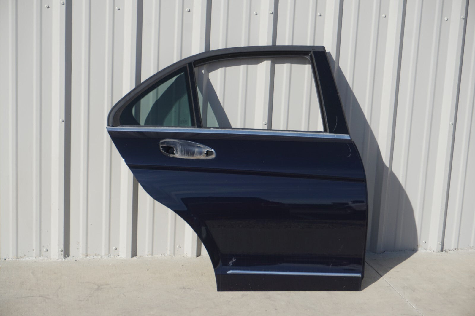 08-14 Mercedes C300 C350 W204 Rear Right Passenger Side Door Shell OEM