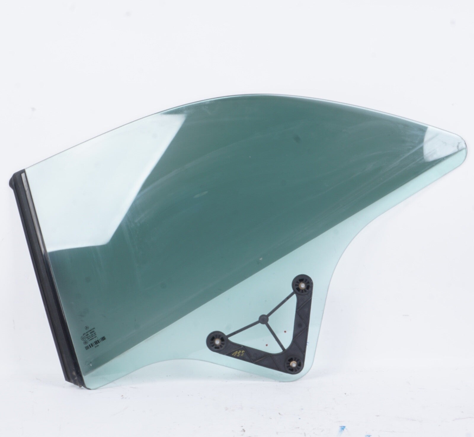 11-17 Mercedes W207 E350 Convertible Rear Left Side Quarter Window Glass OEM