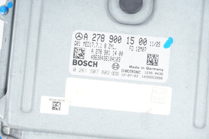 11-13 Mercedes W221 S550 CL550 ECU ECM Engine Control Module Unit 2789001500 OEM