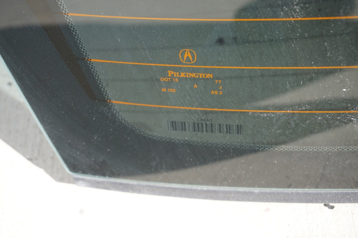 2013 - 2022 Acura ILX Back Glass Rear Window Heated