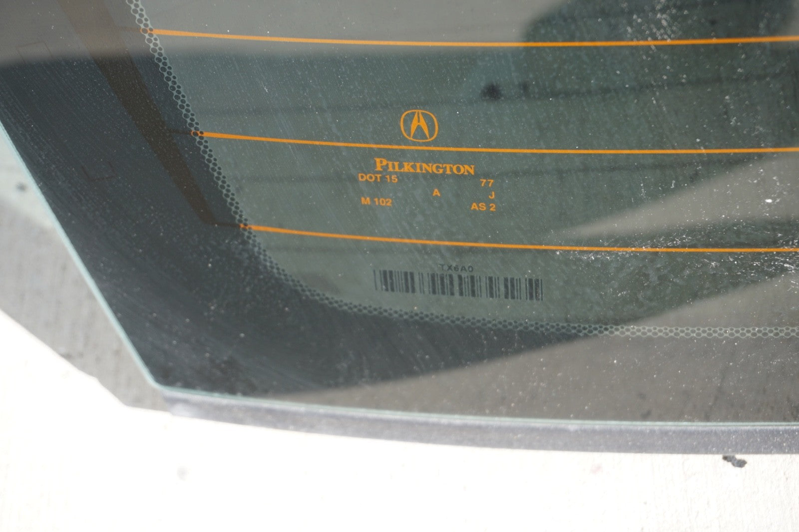 2013 - 2022 Acura ILX Back Glass Rear Window Heated
