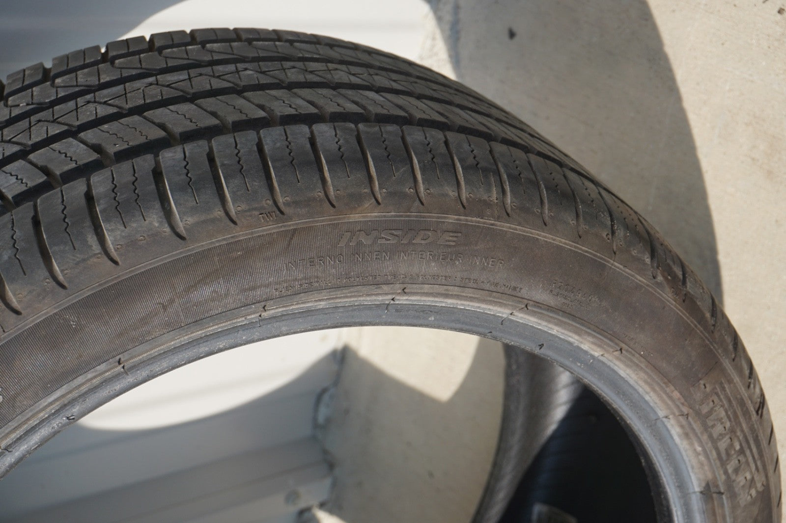 2 X Pirelli Pzero All Season Plus 3 255/35 R18 94Y Tires Tire - USED - GOOD