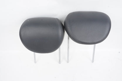 03-08 MERCEDES SL500 SL550 FRONT LEFT RIGHT HEADREST LEATHER BLACK OEM Designo