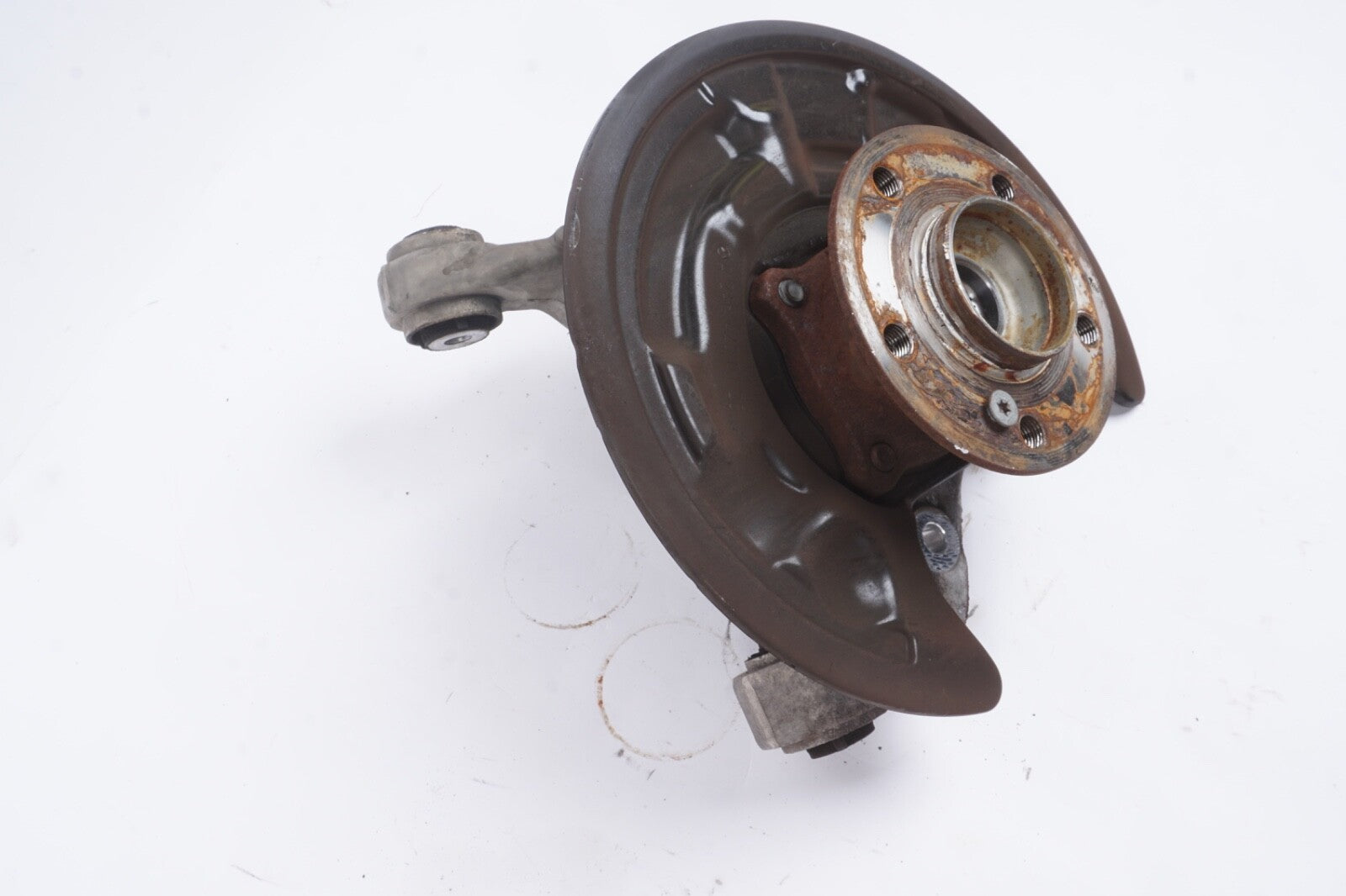 2015-2020 MERCEDES GLA250 X156 AWD REAR LEFT SIDE SPINDLE KNUCKLE & WHEEL HUB