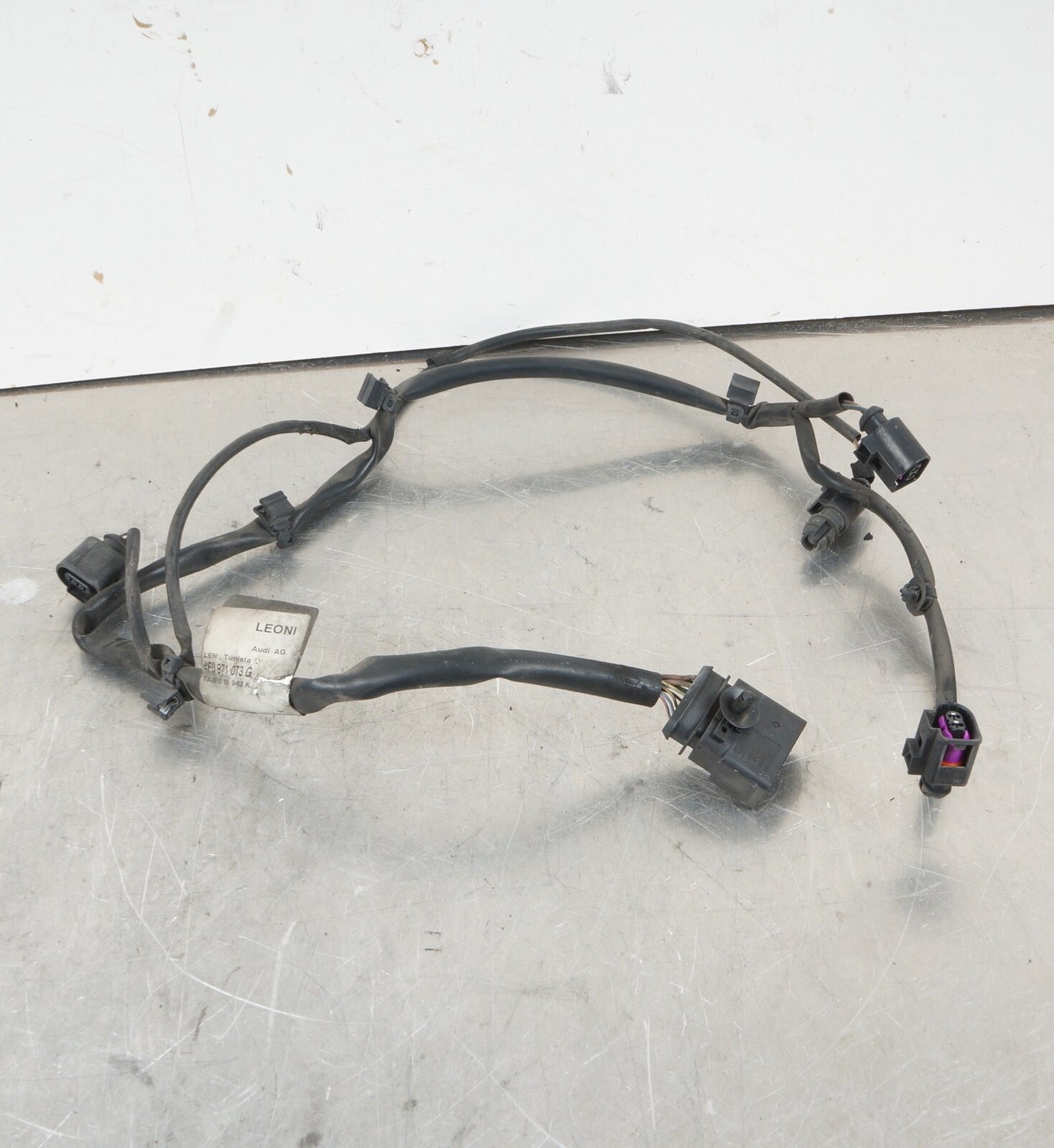 2009-2011 AUDI A6 QUATTRO 3.0L - Front Frame WIRE / Wiring Harness 4F0971073G