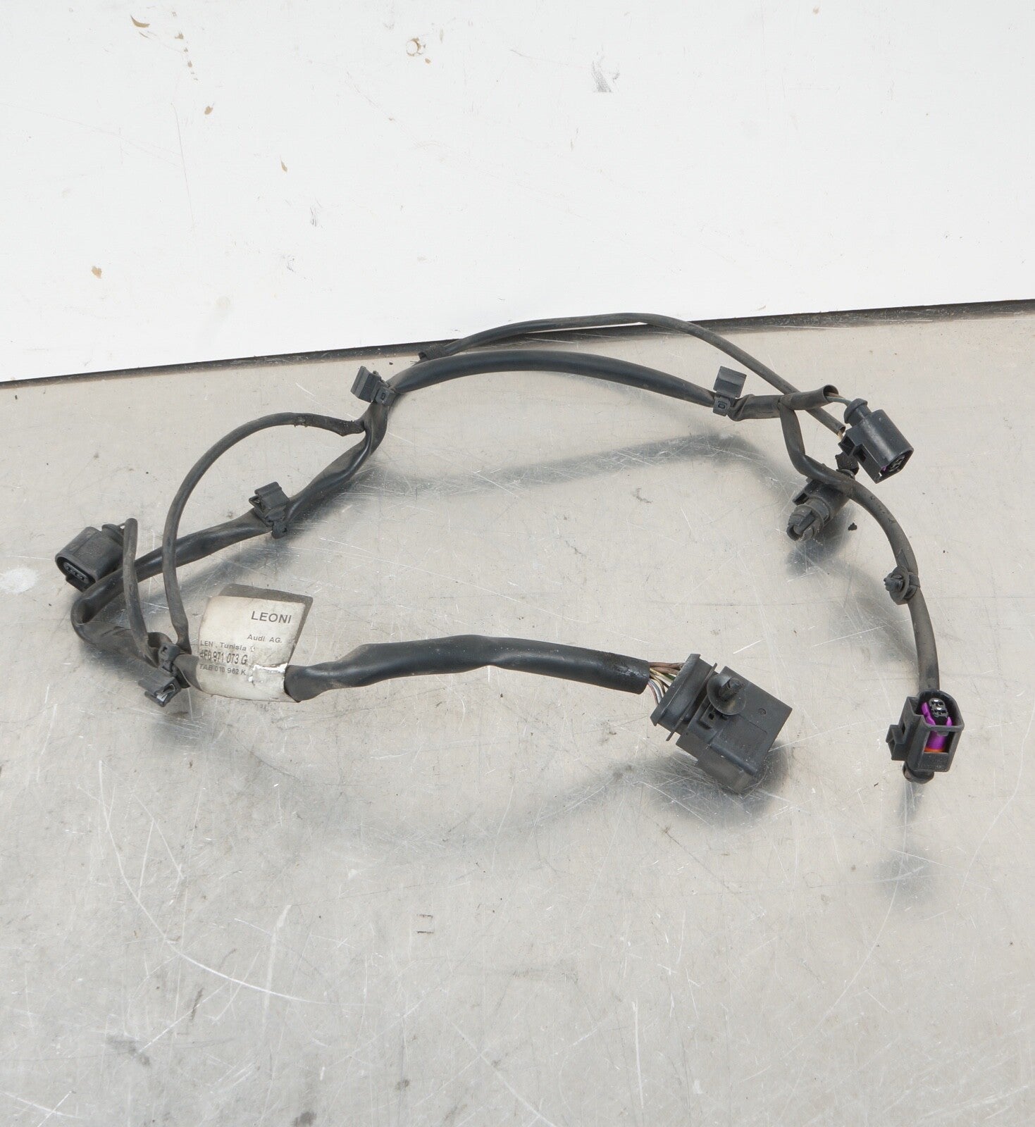 2009-2011 AUDI A6 QUATTRO 3.0L - Front Frame WIRE / Wiring Harness 4F0971073G