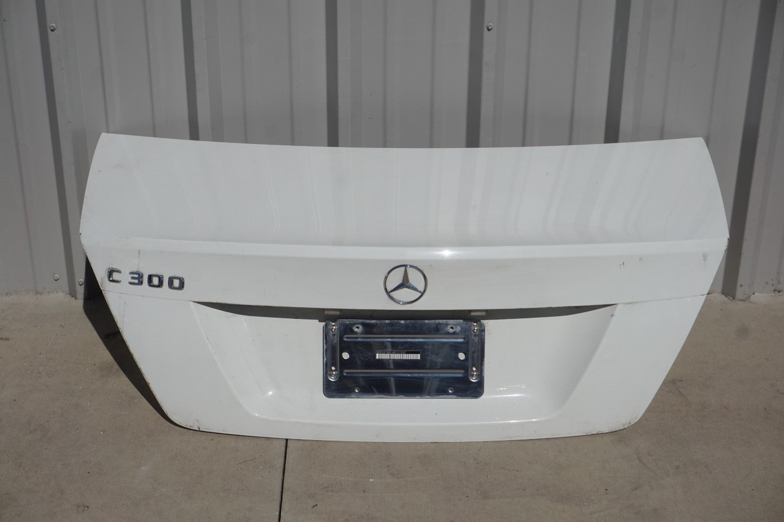 08-14 Mercedes-Benz C300 Sedan Trunk Lid OEM
