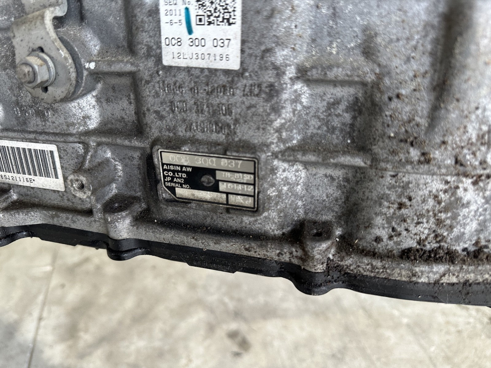 2014 PORSCHE CAYENNE OEM 4.8 8 SPEED AUTOMATIC AWD TRANSMISSION 0C8300037
