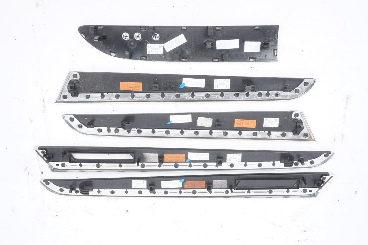 2005 - 2011 Audi A6 Dash & Door Panel Wooden Trim Front & Rear SET OEM