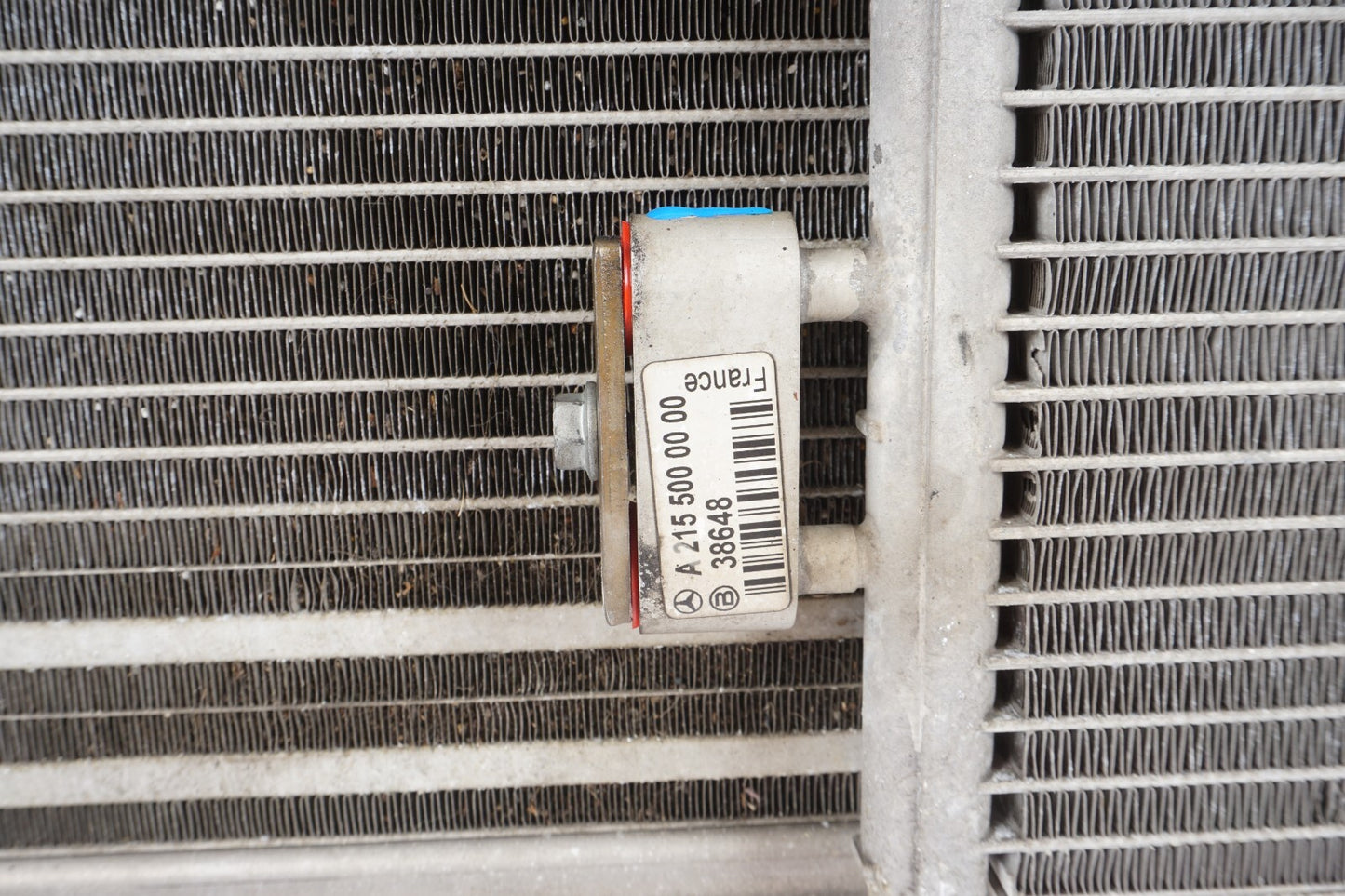 03-06 Mercedes SL500 Cooling Radiator A/C Condensor Oil Cooler OEM